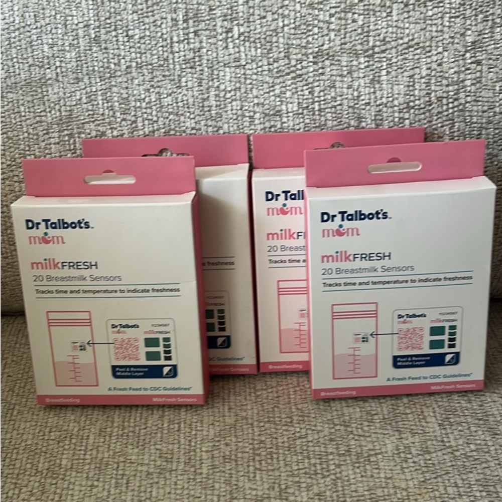 Talbots Pink and White Milk Fresh Sensors